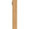 Ekena Millwork Traditional Slat Smooth Bracket w/ Offset Brace, Western Red Cedar, 7 1/2"W x 46"D x 46"H BKT0806X46X46TRA06SWR - alternate 4